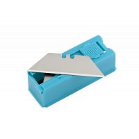 лезвия, 19 мм, трапециевидные, пластиковый пенал, 12 шт.// gross, купить metabo, купить husqvarna, купить bosch, купить makita, купить hitachi, купить hikoki, купить oregon, купить stihl