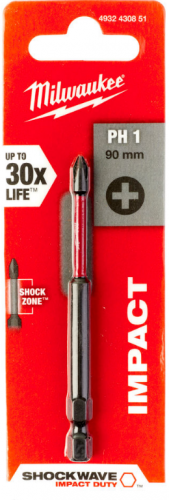 насадка milwaukee shockwave ph1 90мм (1шт), купить metabo, купить husqvarna, купить bosch, купить makita, купить hitachi, купить hikoki, купить oregon, купить stihl