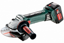 аккумуляторная угловая шлифмашина metabo w18ltx 150 2х5.2 ач li-ion, купить metabo, купить husqvarna, купить bosch, купить makita, купить hitachi, купить hikoki, купить oregon, купить stihl